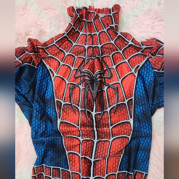 Halloween Cosplay Costume Stretchy Breathable Spandex Adult Full Bodysuit size L - Picture 3 of 8